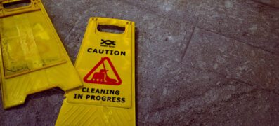 Wet Floor Hazard Sign