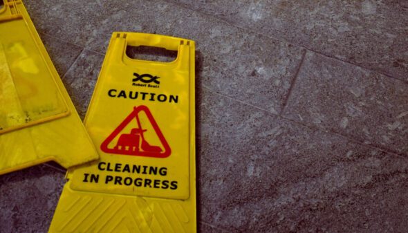 Wet Floor Hazard Sign