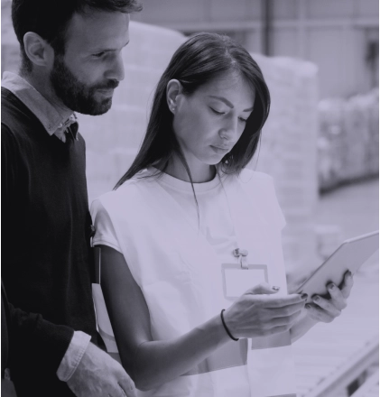 Man and Woman Studying