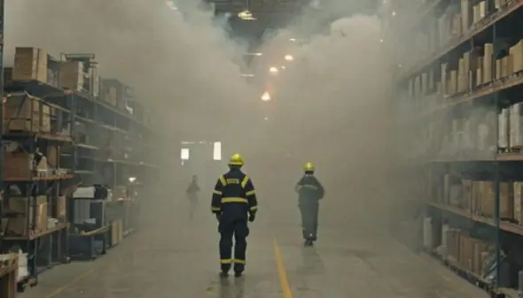 AI for Warehouse Fire and Smoke Detection