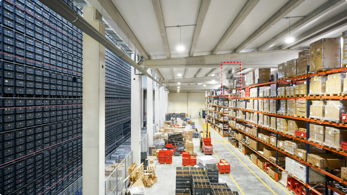 Facility safety generative AI monitoring in action