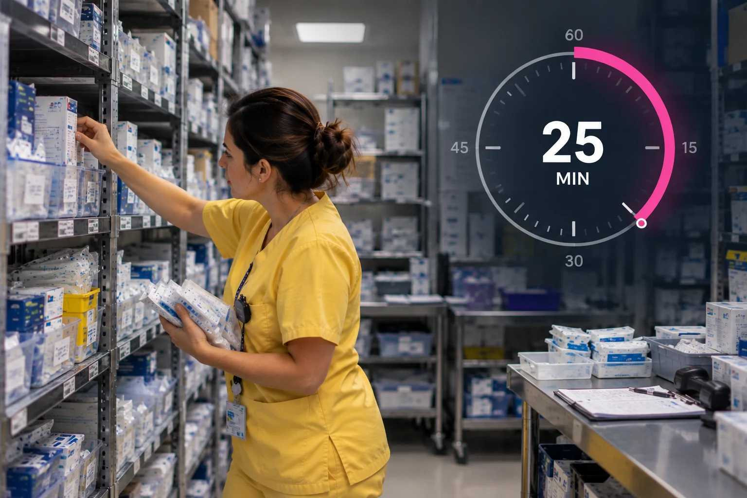 How Much Nurse Time Goes to Supply Tasks, and How to Give It Back