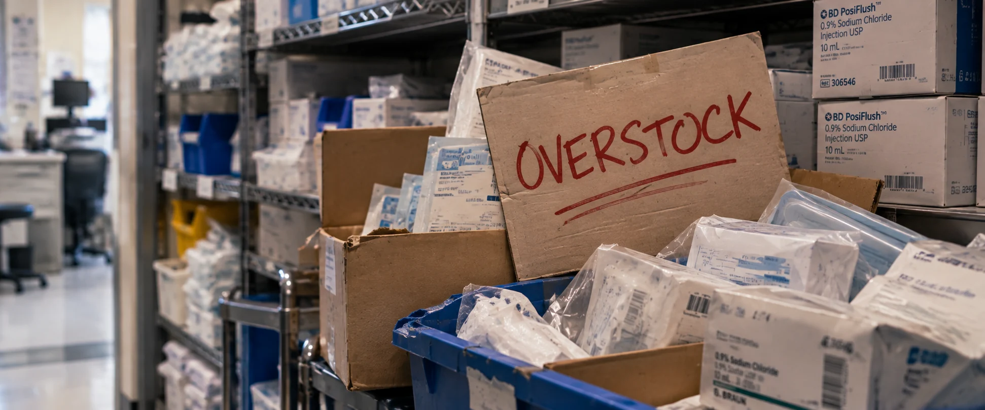 How Much Hospital Inventory Is Sitting There Doing Nothing?